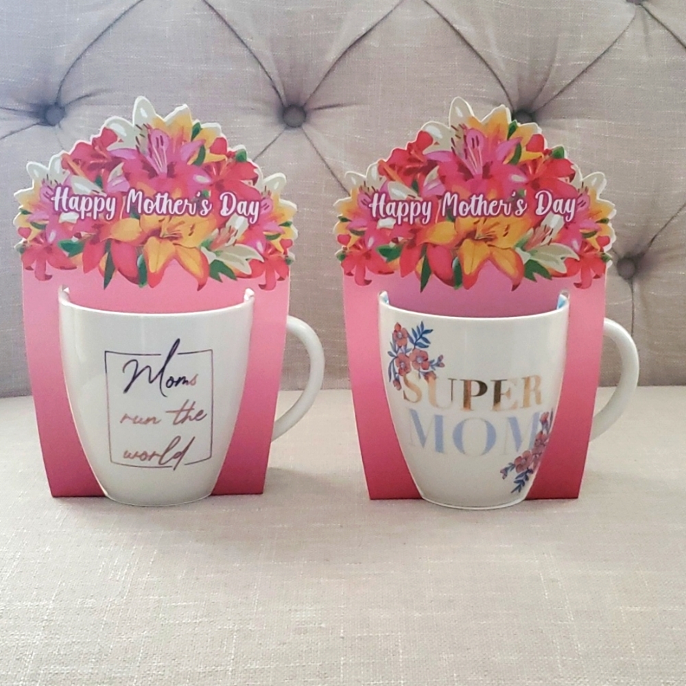 Mom Mother's Day Coffee Mug Cup New Set of 2